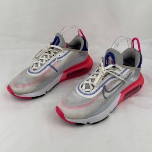 Nike Air Max 2090 Women Sz 10 White Pink Blast CZ3867-101 Sneakers